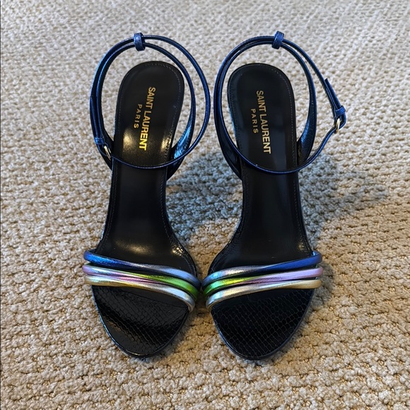 Saint Laurent Manhattan Sandals 39.5 - Picture 1 of 6